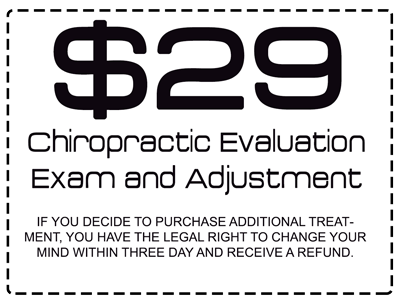 $29 Introductory Offer | Club Chiropractic